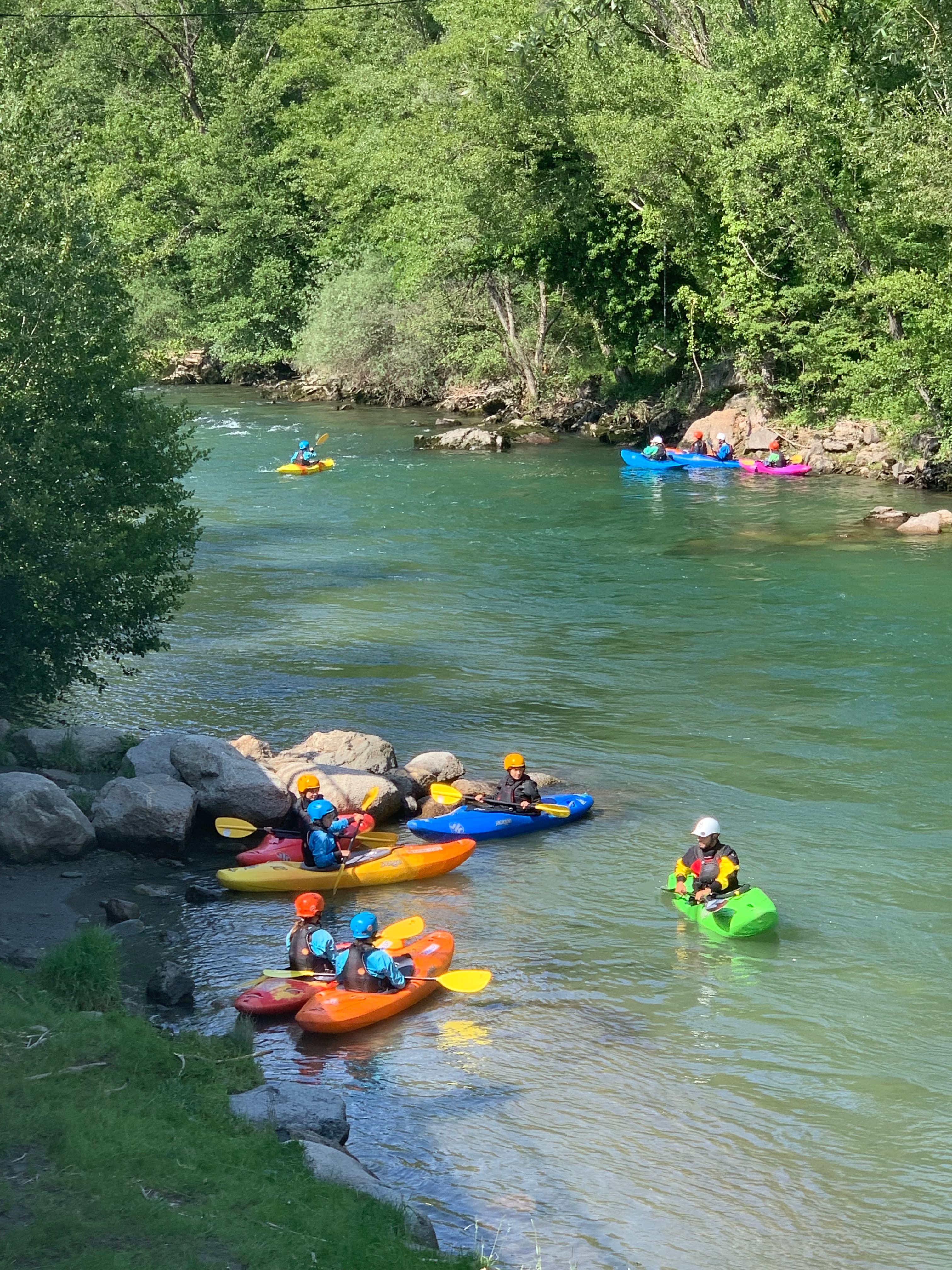 Classe de kayak - Inciació