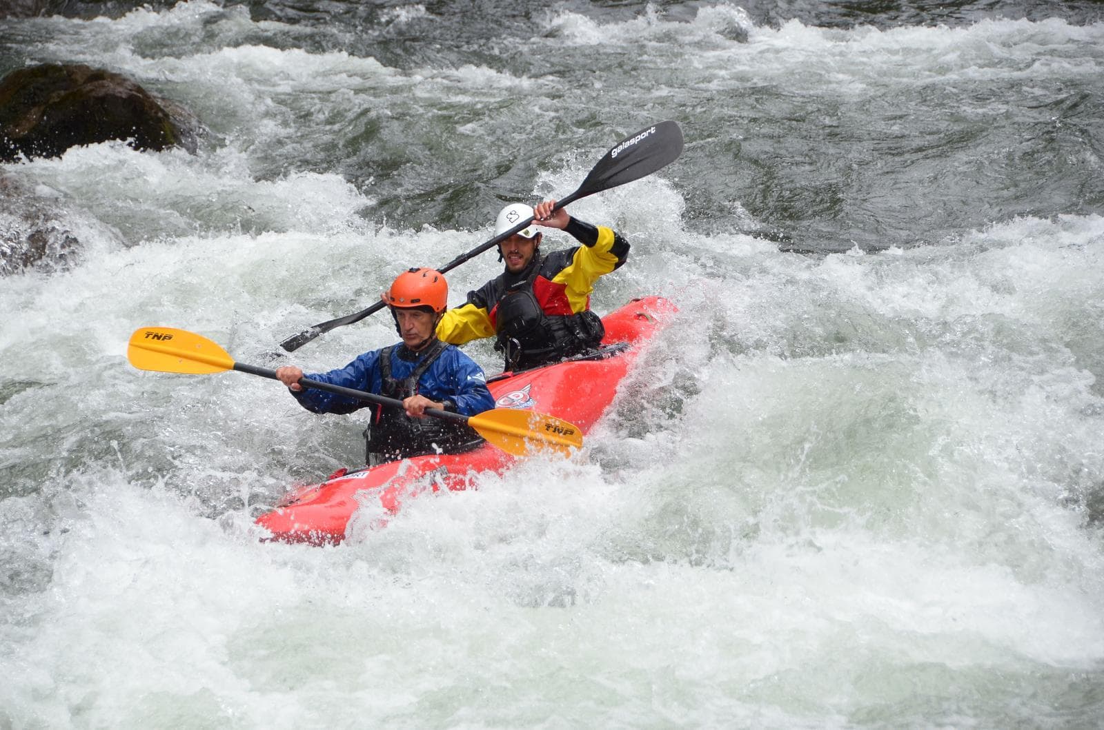 Tandem kayak Gulleri - Sort