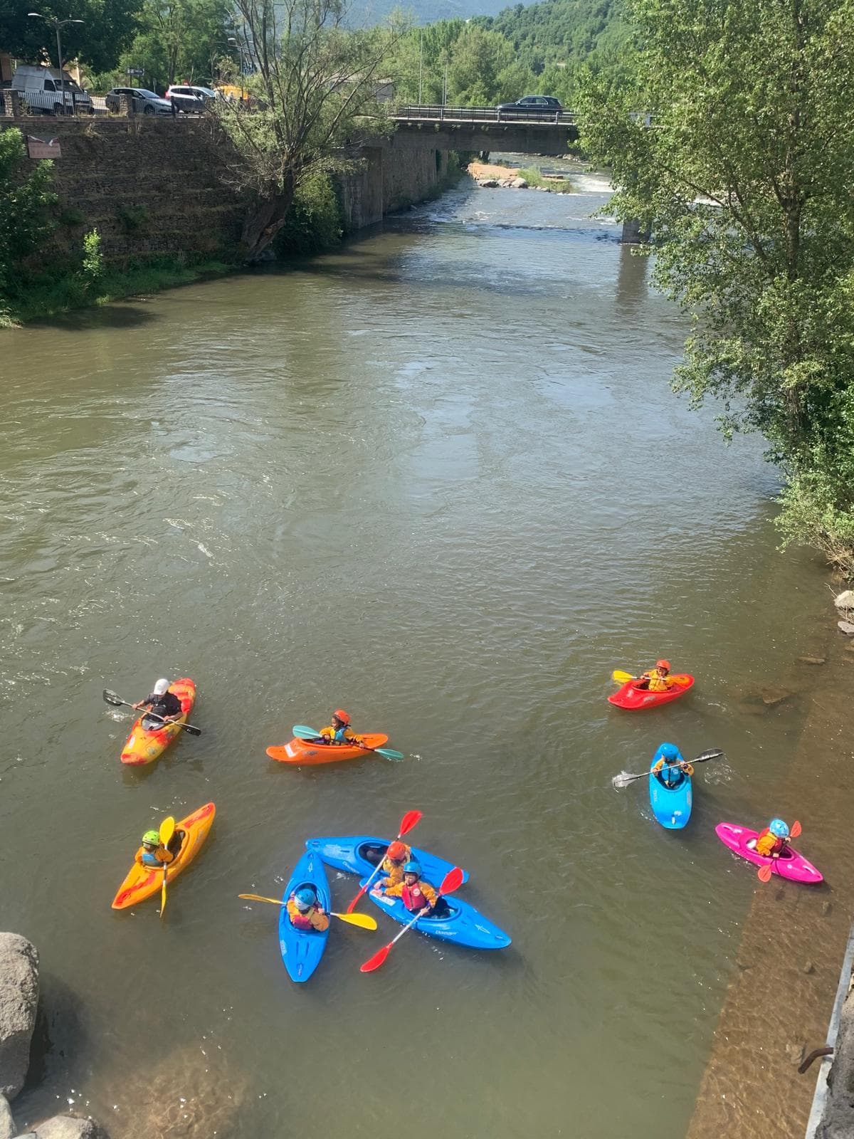 Classe de kayak - Bàsic/Perfeccionament